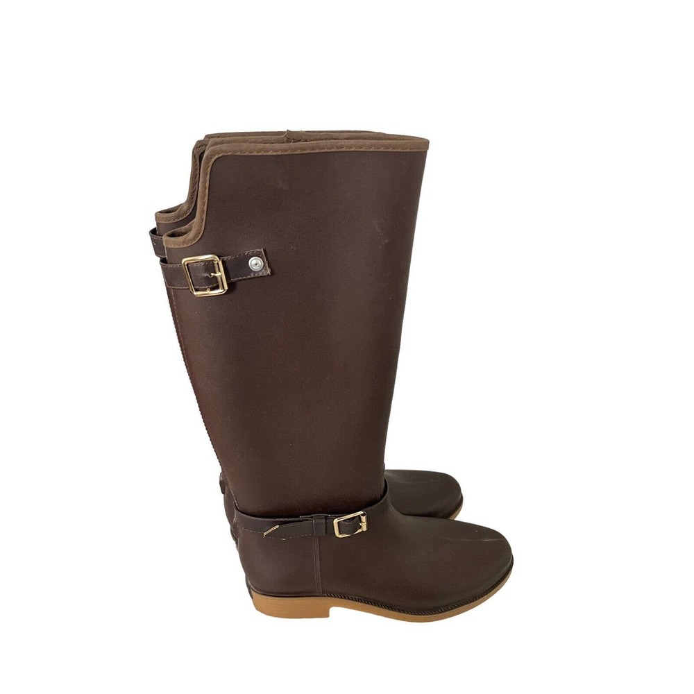 AEROSOLES X Martha Stewart Womens FAIRFIELD Rain Boots Waterproof Memory Foam 7
